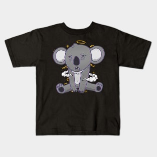 insomniac koala Kids T-Shirt
